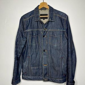 Commune Raw Denim Trucker Jacket